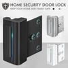 Home Security Door Reinforcement Lock Child Proof Door Lock with Screws for Inward Swinging Door Security for Your Home