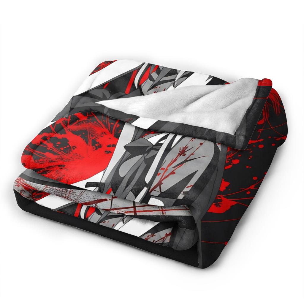 Warm BlanketChildren Decorative Mirai Nikki Gasai Yuno Throw Blanket  Flannel Bedspread For Bedroom Funny Sofa Bed Cover