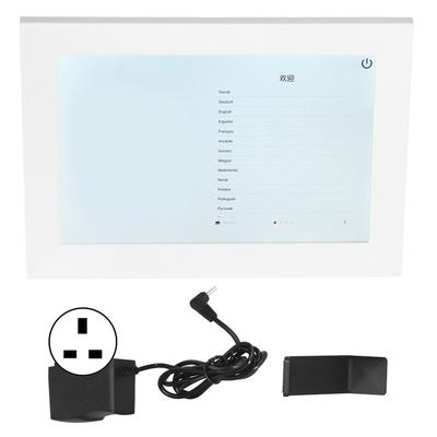 Smart Cloud Digital Photo Frame 10.1 Inch Touch Screen WIFI Playback Electronic Album White