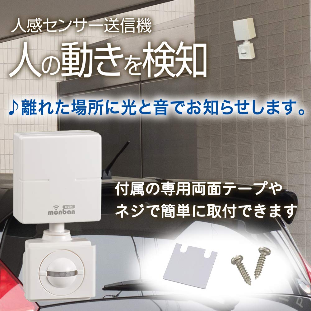 OHM Electric monban CUBE Bewegungsmelder-Sender OCH-RW-PIR45 08-0545 OHM