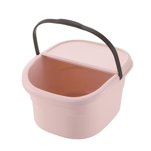 Richell Foot Bath Bucket, Pink, 32 x 38.5 x 21