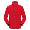 Unisex Sports Outdoor Polar Fleece Jacket - Thick, Warm, Plus Velvet for Autumn and Winter