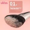 Ukiss Large Angled Contour Brush for Foundation Setting, Blush, Highlighter, Concealer and Nose Shadow Blending, Soft-Bristle, 1 pack