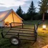 Portable Electric Towable Camping Cart - Hand-Pushed Picnic and Small Trailer