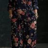 2026 Spring and Summer New Women's Clothing, European and American Minimalist Temperament Loose V-neck Diagonal Button Shirt Wide-leg Pants Two-piece