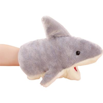 AZNABLE Puppet Doll Moving Mouth Puppet Animal Hand Puppet Plush Toy (Shark)
