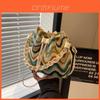 Street Style Pu Material Water Bucket Bag With Top Handle For Casual Outings