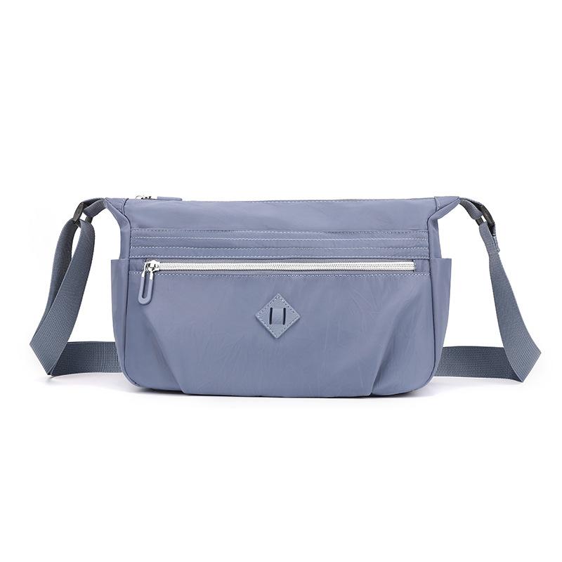 New Women's Shoulder Bag Simple Large-capacity Messenger Bag Anti-splashing Nylon Bag