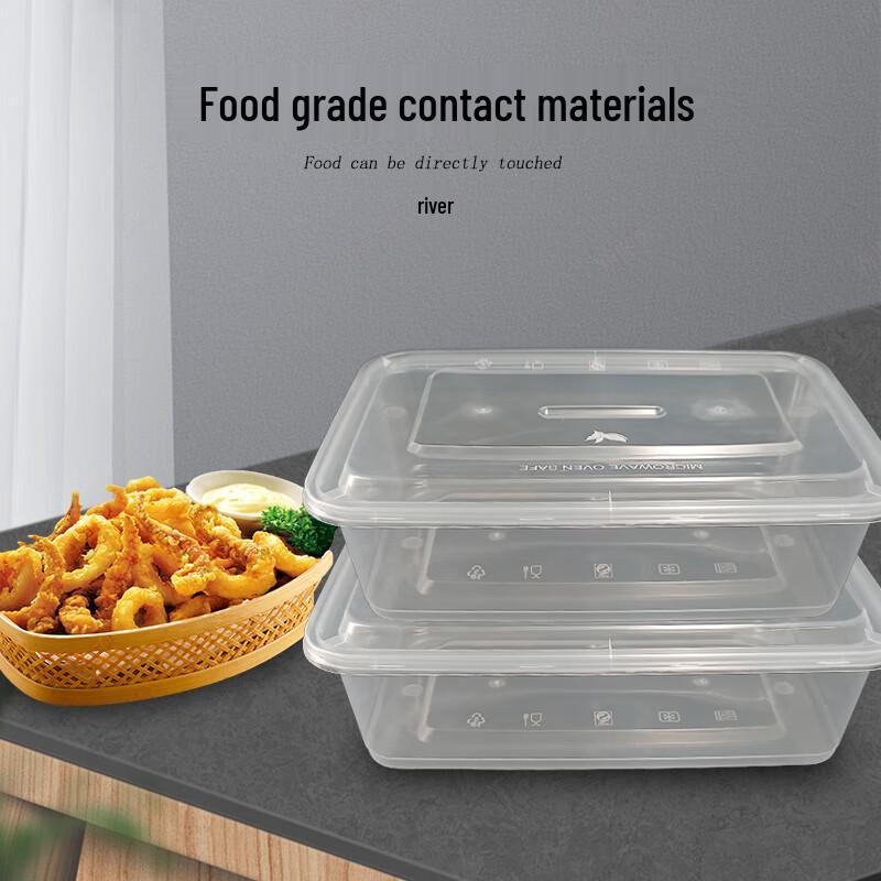 Disposable Rectangular Food Containers