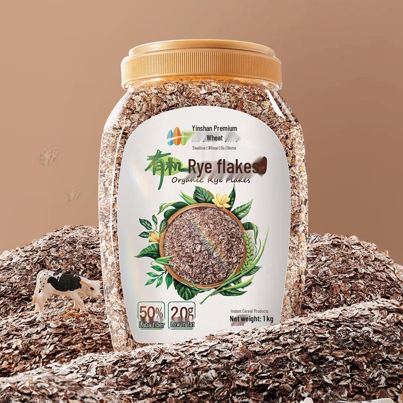 Yinshan Youmai Organic High-Fiber Black Oat Flakes