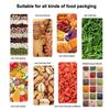 10-200pcs Vacuum Sealing Foil Bags Silver for Storage, Heat Sealable Aluminum Foil Pouches, Vacuum Bag for Coffee, Spices,Powder