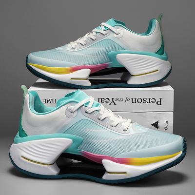 Autumn Running Shoes for Men and Women Ultra-light Shock-absorbing Mesh Breathable Lightweight Wear-resistant Couple Sports Shoes
