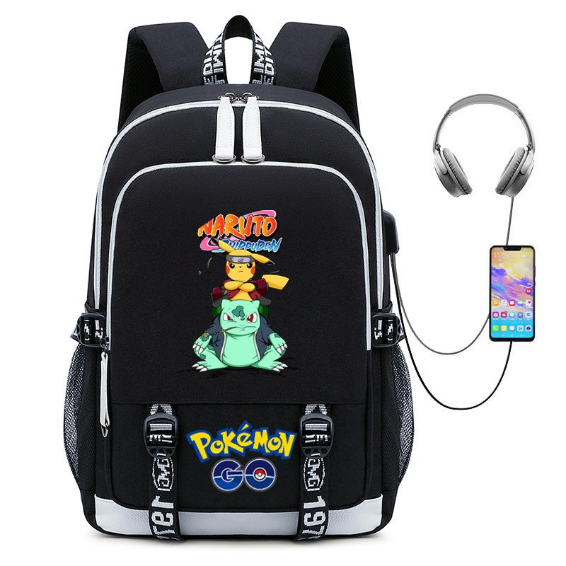 Grote schooltas met schouderband; studenten etui set van drie delen 16inch