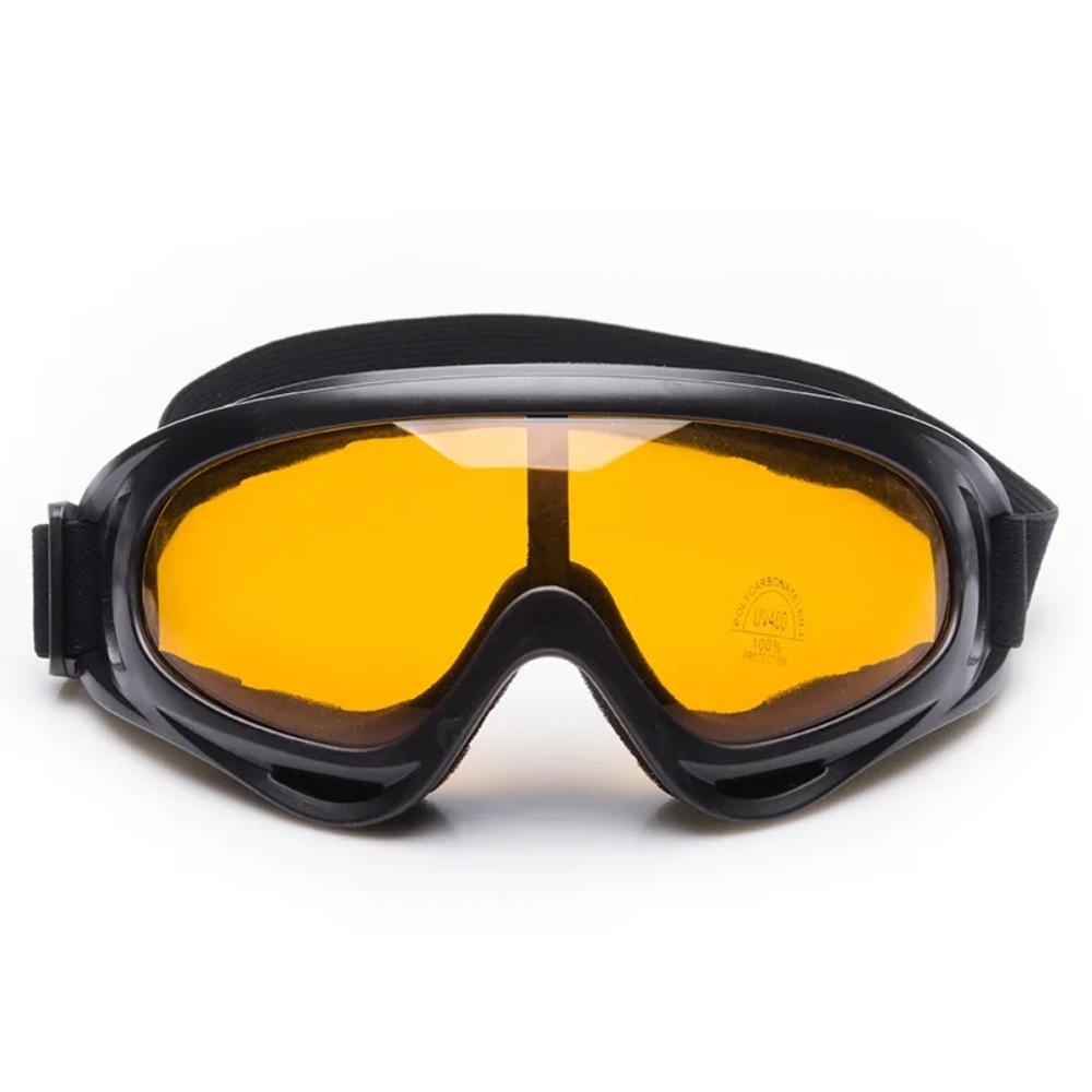X400 Tactical Goggles Windproof Motorcycle Riding Glasses Sports Ski Goggles Face Mask Protective Gear Set