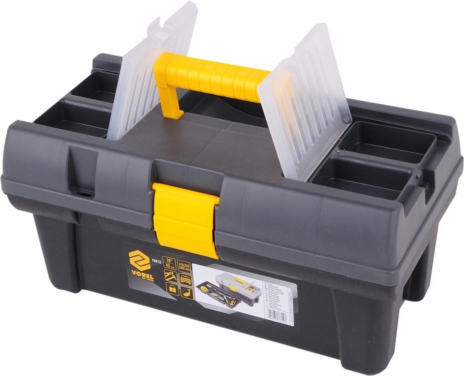 Plastic tool box pr-16'' 78812 VOREL