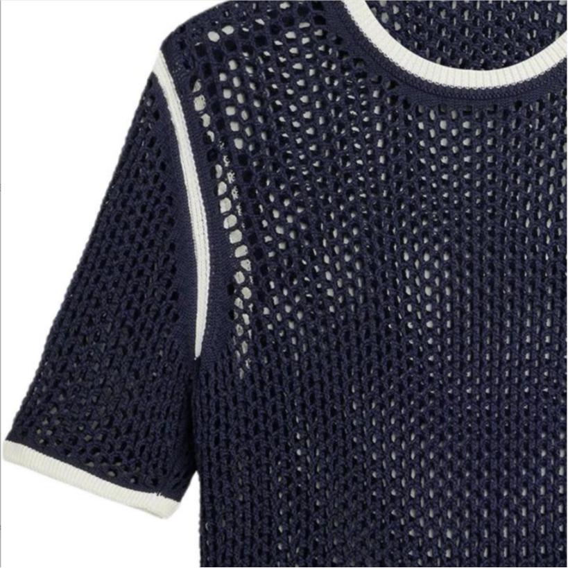 Adidas X Wales Bonner Knit Tee White/Green/Blue Bird/Night Indigo Men Tops KA7052