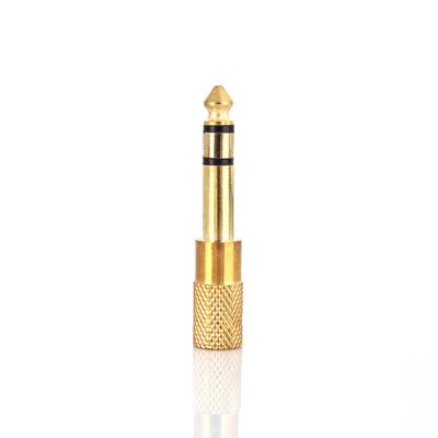 Audio Jack Adapter Konverter Stereo Stecker Buchse für E-gitarren Mikrofon Kopfhörer 6,5mm Stecker 3,5mm Buchse