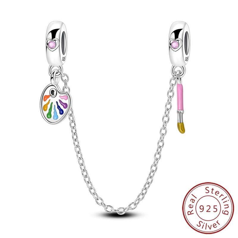 New Designedcopper Charms Pendants Fit Original Bracelet Diy Beads For Women Making Gift