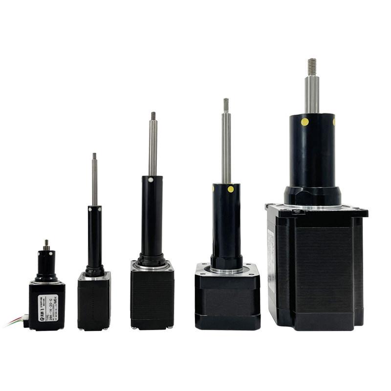 Electric Telescopic Linear Actuator Motor: Micro Screw Stepper for Pneumatic Cylinder Replacement