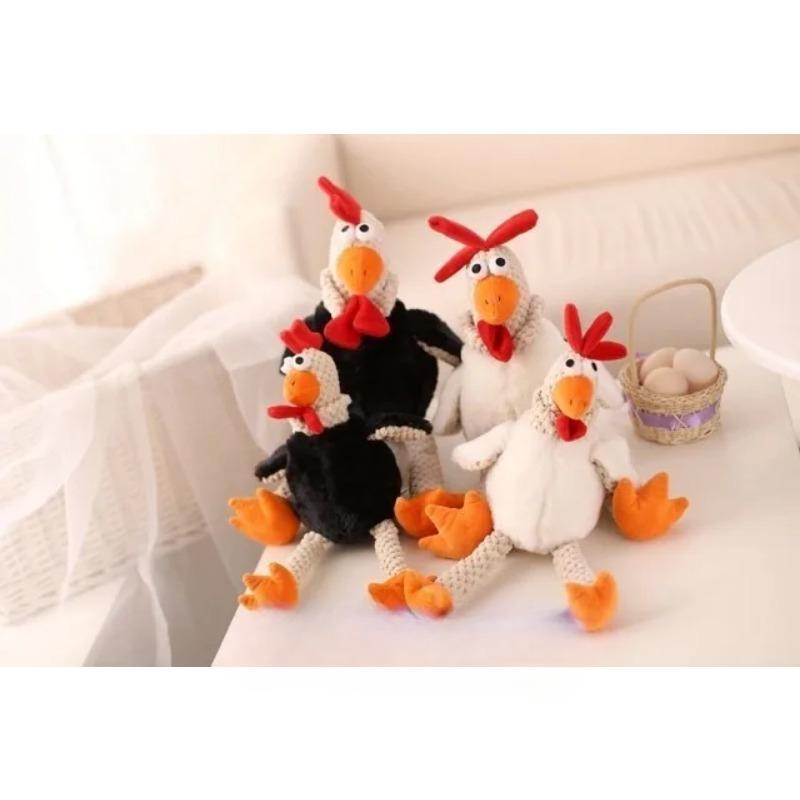 High Quality Cute Chick Hen Rooster Plush Toy Pillow Christmas Gift