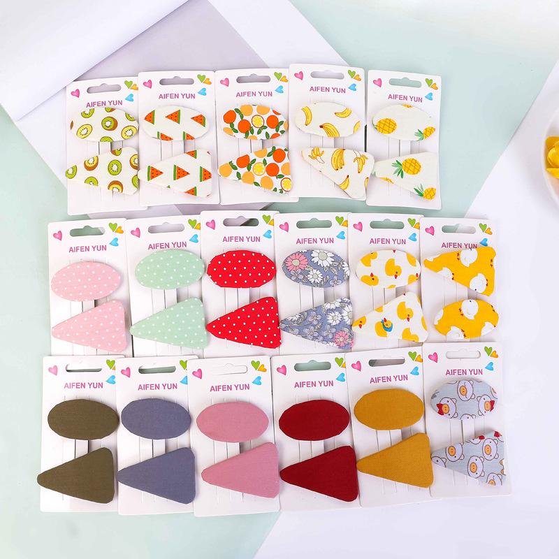 Korean-Style Cute & Fashionable Hair Clips for Kids - Exquisite Childlike BB Clip Set