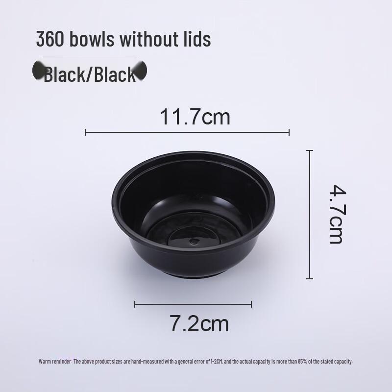 

Disposable Round Plastic Takeaway Container with Lid