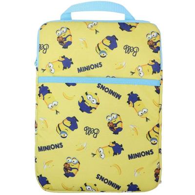 Marushin Minion Bariyer Poz Tablet İlkokul Erkek Çocuklar için Sevimli Okul Çantasına Sığar ve Tablet Ürünü 4805054200 Kılıf, 10.2 inç, Sap,