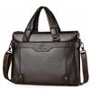 Emperor Kangaroo Men's Handbag Horizontal Business Briefcase Crossbody Bag Shoulder Bag Soft Leather Men's Travel Bag Lightweight