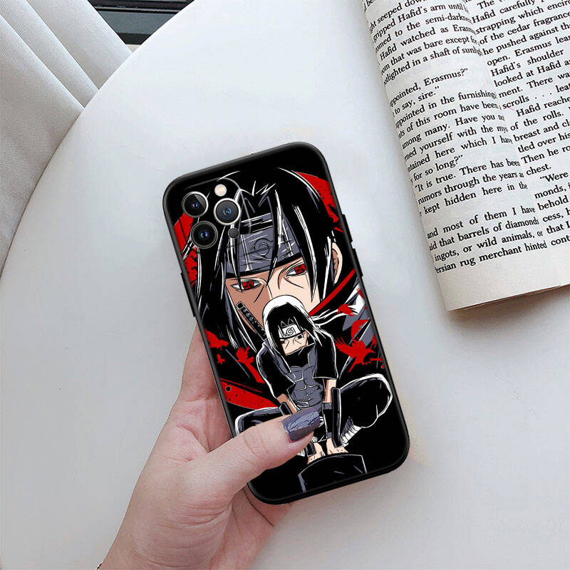 MH103 Naruto Uchiha Itachi Handyhülle für iPhone 7 8 11 12 13 14 15 16 17 16E XS Pro Max XR X SE Air