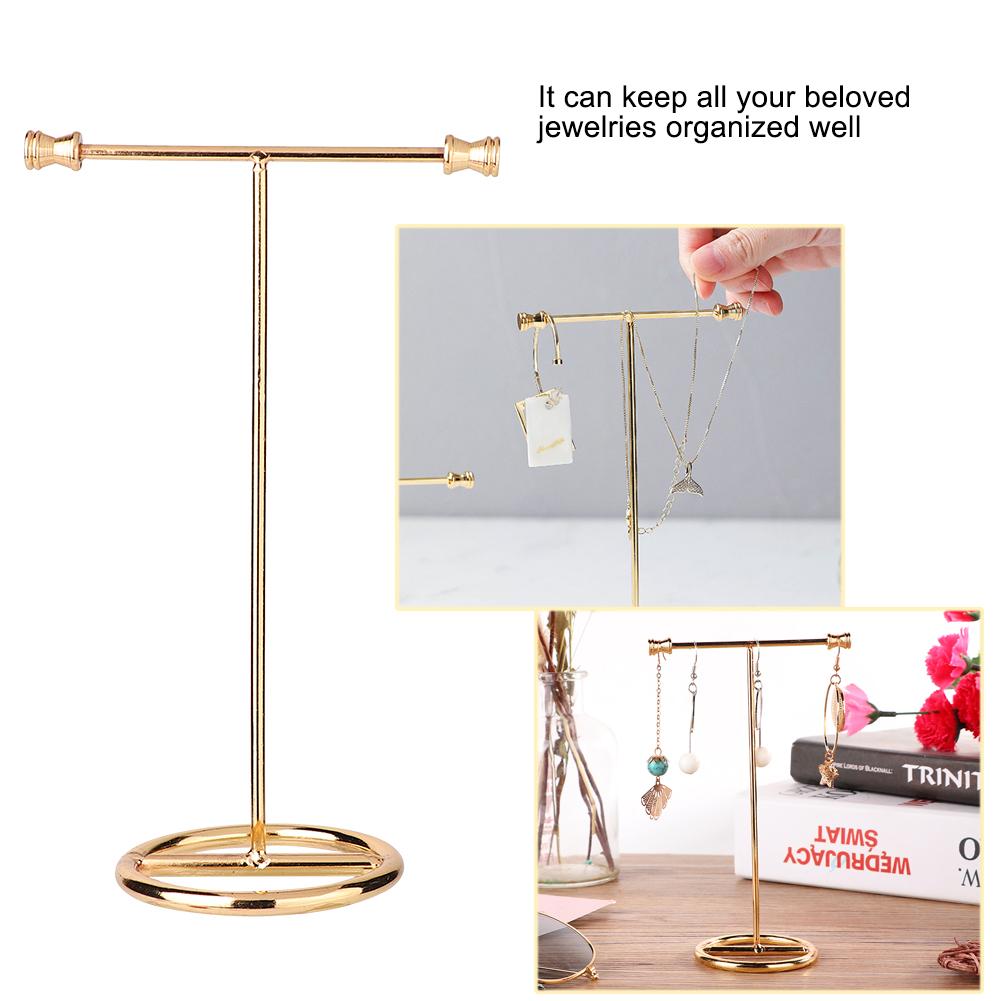 Multifunktionaler Gold Schmuck Ringe Ohrringe Aufbewahrungsständer Display Rack (Groß)