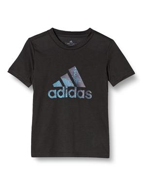 T-shirt manches courtes Aero Lady HIIT Prime QB437 Encre J130 Enfants Noir/Bleu Pulse/Légende (HM2355)