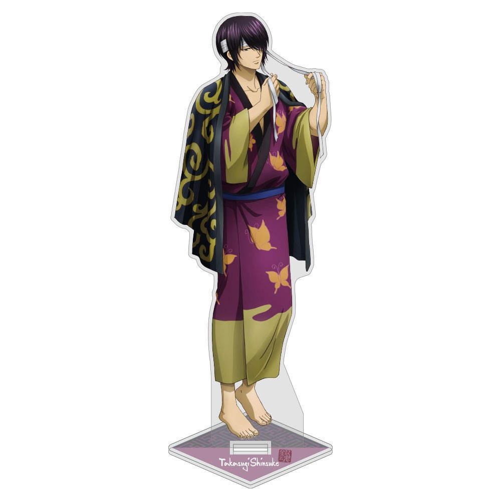 Loen Anime Store GinTama Kagura Hijikata Kondo Okita Gintoki Shinpachi Kagura Ready Acrylic Stand Desktop Decor Gifts About 15cm
