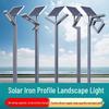 Outdoor Solar LED Landscape Light - Waterproof Aluminum Yard and Street Light for Villas and Parks