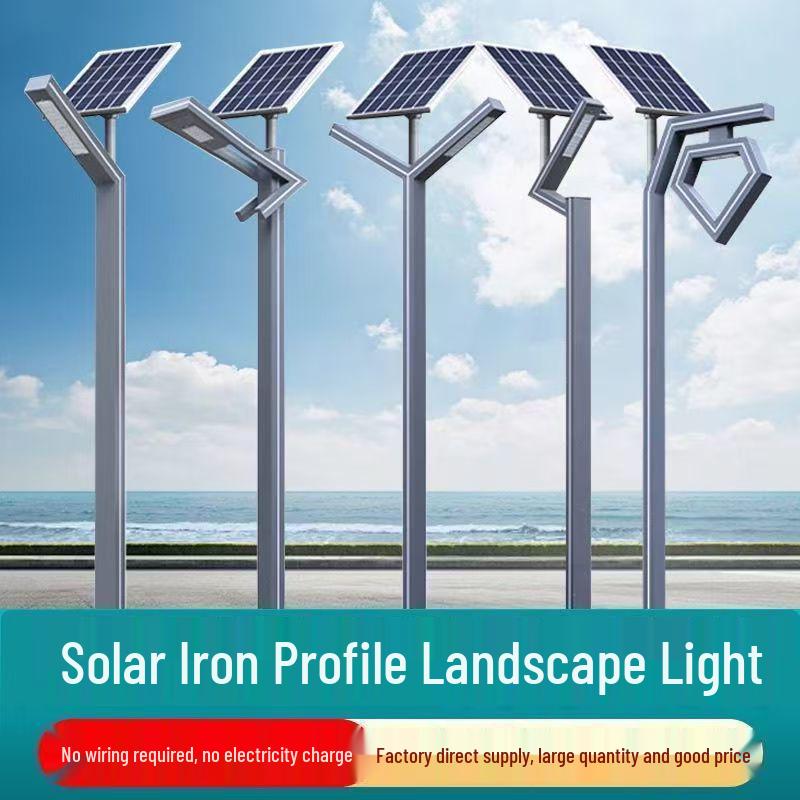 Outdoor Solar LED Landscape Light - Waterproof Aluminum Yard and Street Light for Villas and Parks