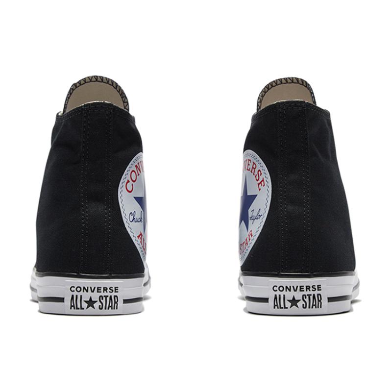 Converse Chuck Taylor All Star Hi Comfortable & Stylish High Top Espadrilles Unisex Black & White