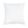 Poszewka Frotte 50X60 Biała 001 Gruba Karo