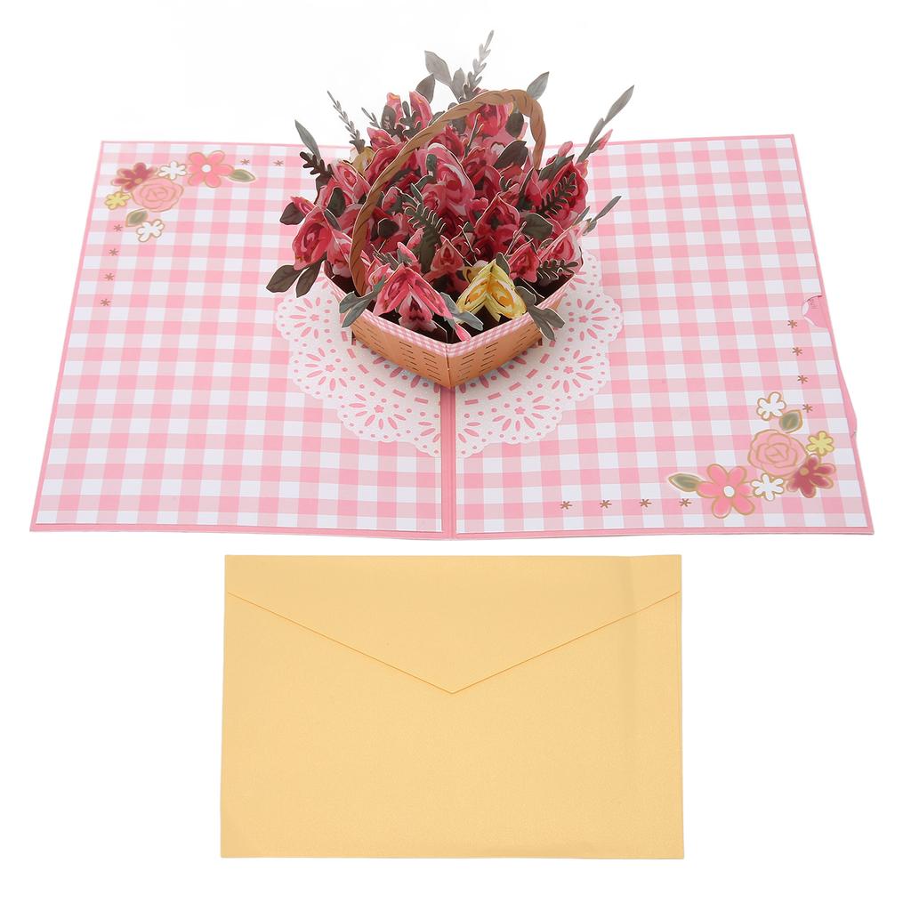 Felicitări Gravură Exquisită Eco-Friendly Felicitări 3D pentru Ziua Îndrăgostiților