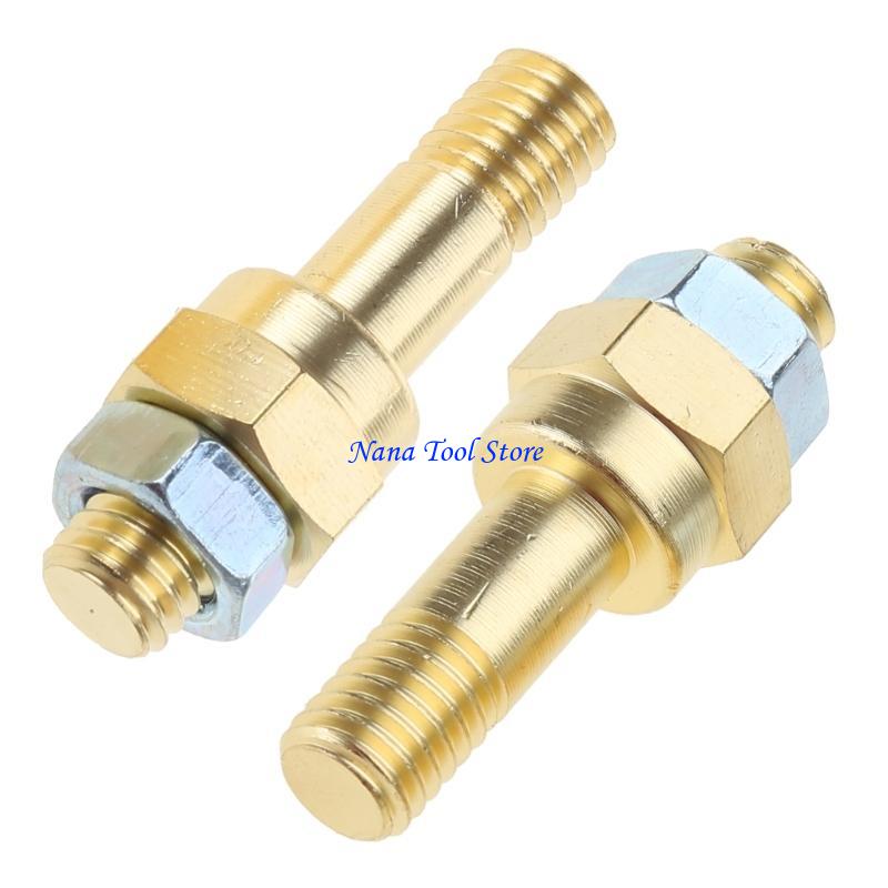 31GJ Brass Long Studs Side Post Battery Terminal Bolt Battery Side Post Extender