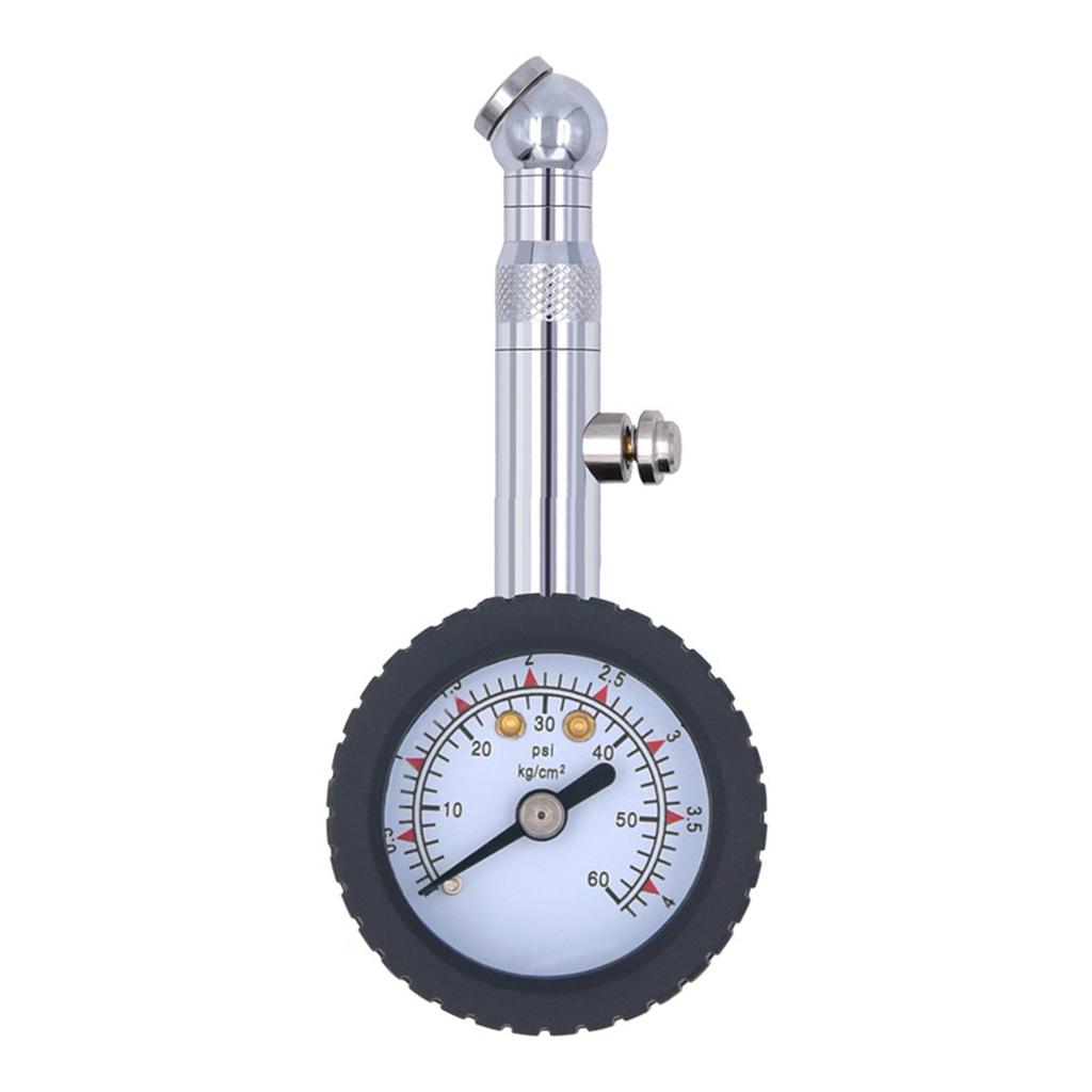 Large Dial Tire Pressure Gauge Car Tyre Pressure Checker with Housing Easy to Read Air Pressure Gauge for Car Truck SUV