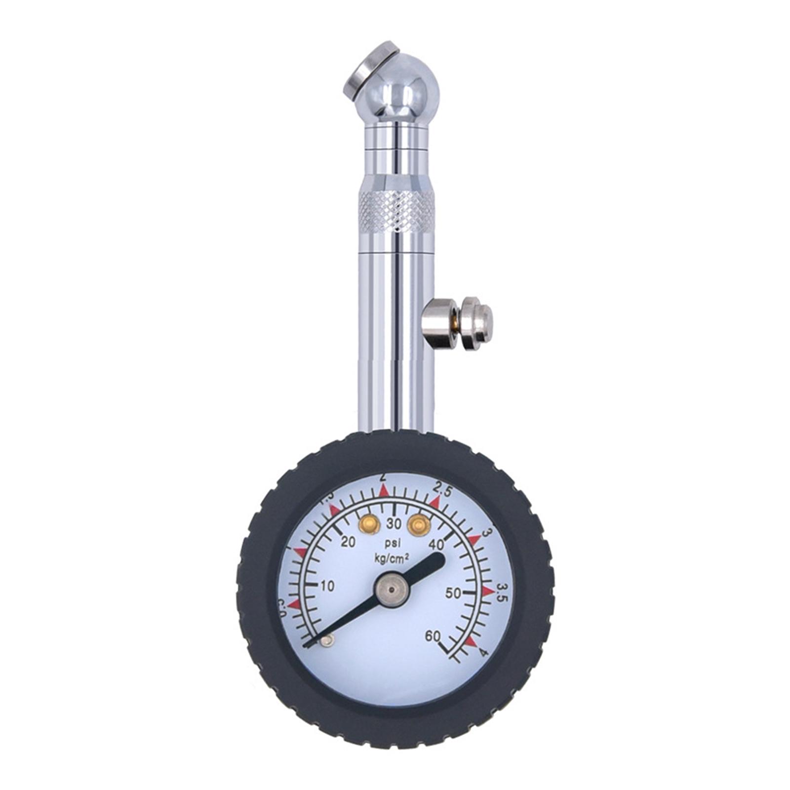 

Large Dial Tire Pressure Gauge Car Tyre Pressure Checker with Housing Easy to Read Air Pressure Gauge for Car Truck SUV