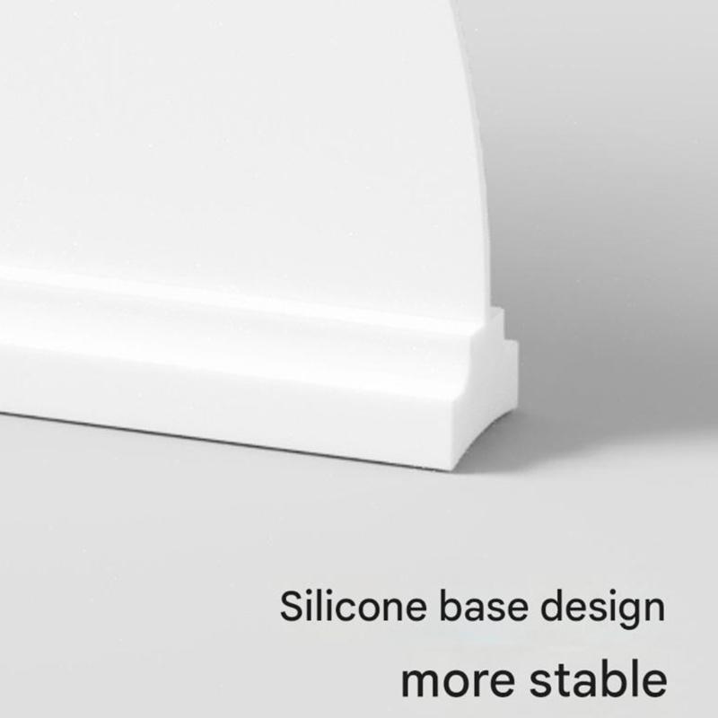 Set Of Two High Quality Rubber Shower Water Guards Maintain Your Bathroom Area Dry And Safe