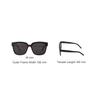 Saint Laurent Square Gray Lens Fashion Sunglasses Butterfly Style Unisex Sunglasses Black SL-M40-001