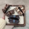 Knitted Lace Double Layer Bow Banana Hair Clip – Women's Autumn/Winter Retro Ponytail and Bun Accessory