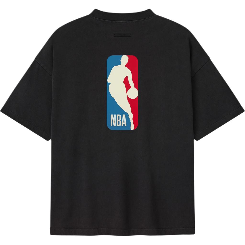 Fear of God Essentials NBA 90er Jahre T-Shirt Schwarz Unisex Oberteile 125NB252201F