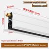 Automatic Lifting Soundproof Door Bottom Sealing Strip: Silent, Dustproof, Windproof Solution for Wooden Hotel Bedroom Doors