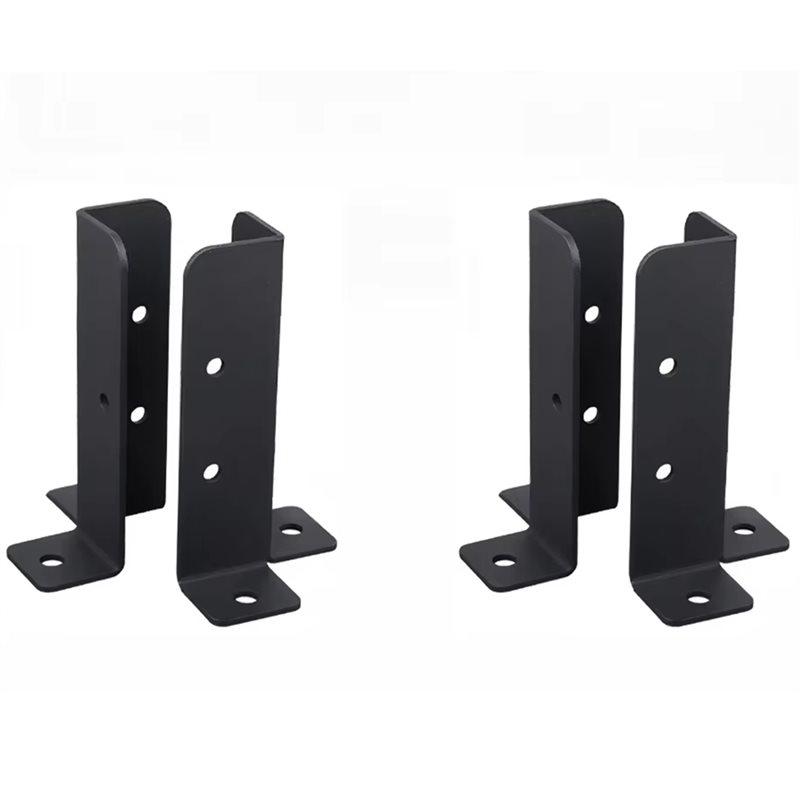 

A25F-Deck Post Adjustable Base Brackets Anchor For Pergola Fence Railing Mailbox Pavilion Garden Tool For Garden