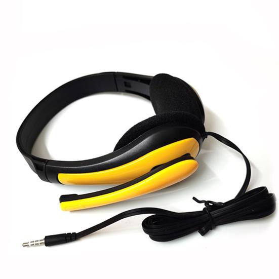 3.5mm Wired Stereo Gaming Headset Noise Canceling Lightweight Headphone with Mic