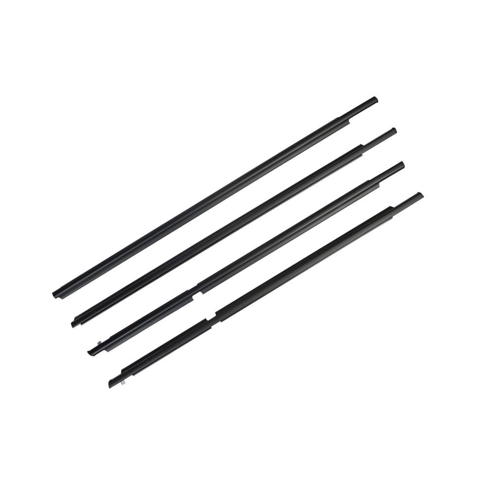 4-Piece Sealed Window Trim for Toyota 4Runner (2003-2009) Models, Part Numbers: 68161-35060, 68162.
