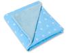 Large Baby Wrap for the Stroller Carrier Seat, Double-sided - Blue Stars