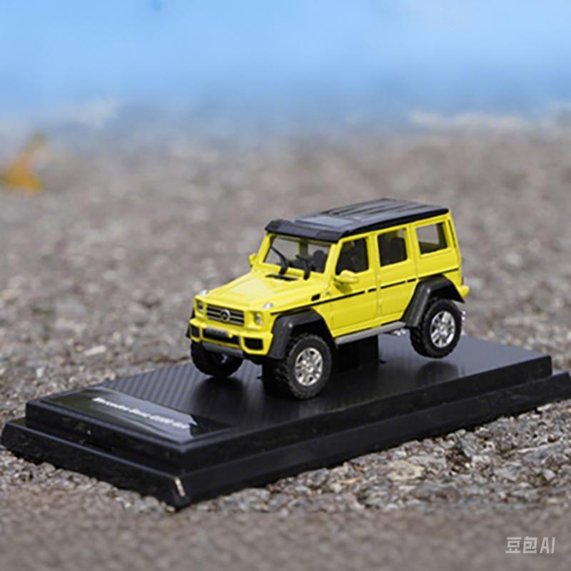 1:64 Benz G63 6X6 AMG Benz G500 4X4 Alloy Car Diecasts & Toy Vehicles Car Model Miniature Scale Model Car For Children